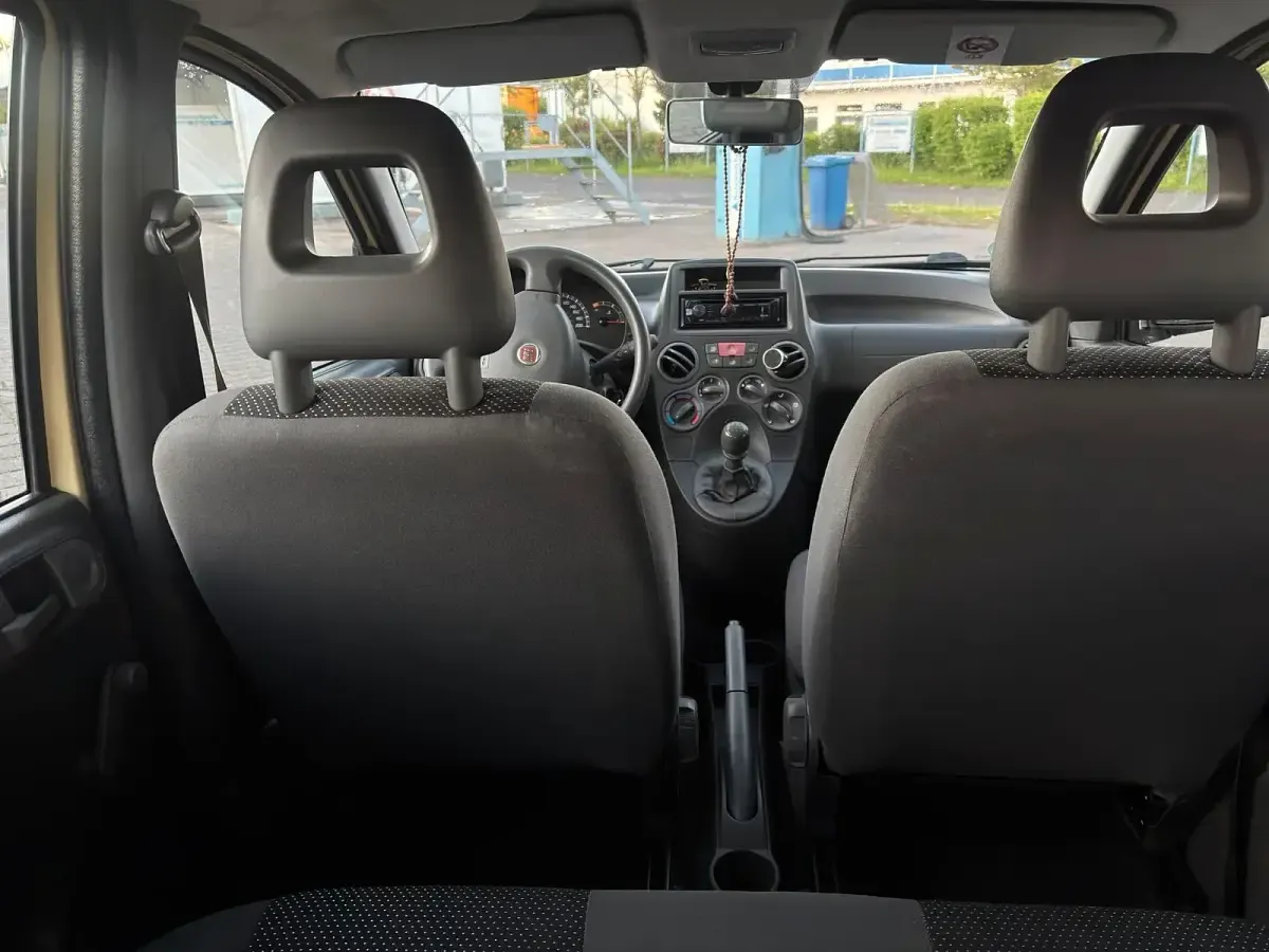 Gebraucht Fiat Panda 54 PS (39 kW) 2009 Gelb Kleinwagen