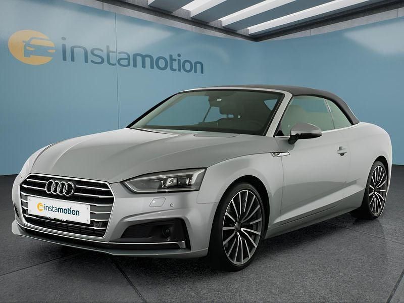 Grau Gebraucht 2019 Audi A5 Cabriolet Cabrio | 33.399 € (Fairer Preis) - Bild 1/4