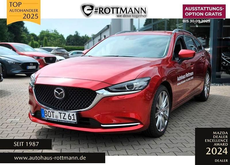Rot Gebraucht 2023 Mazda 6 Exclusive-Line Limousine | 28.800 € (Etwas zu teuer) - Bild 1/4