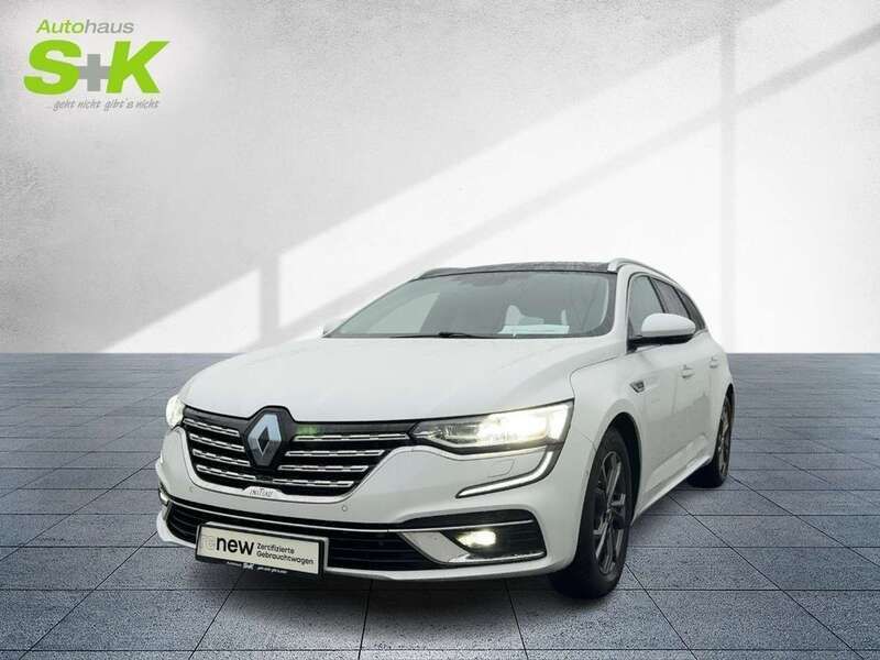 Perlmuttweiß (weiß) Gebraucht 2022 Renault Talisman GrandTour Initiale Paris Kombi | 29.970 € (Fairer Preis) - Bild 1/4