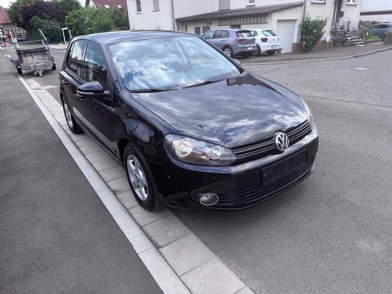Schwarz Gebraucht 2009 VW Golf VI Limousine | 4.850 € (Fairer Preis) - Bild 1/2