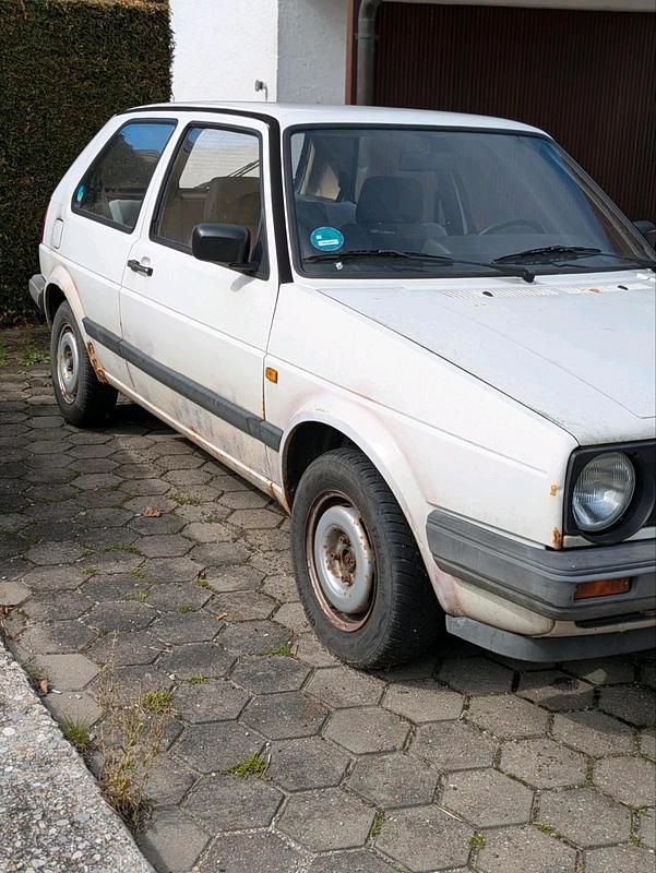 Gebraucht VW Golf II 54 PS (39 kW) 1988 Weiß Kleinwagen