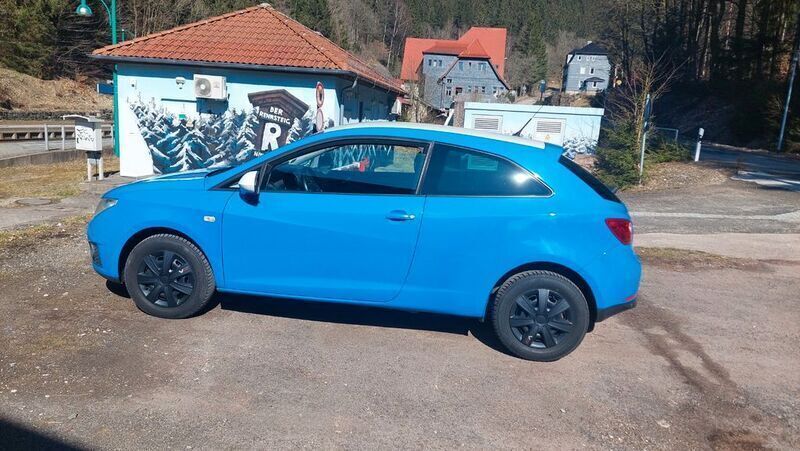 Gebraucht Seat Ibiza SC 86 PS (63 kW) 2009 Blau Kleinwagen