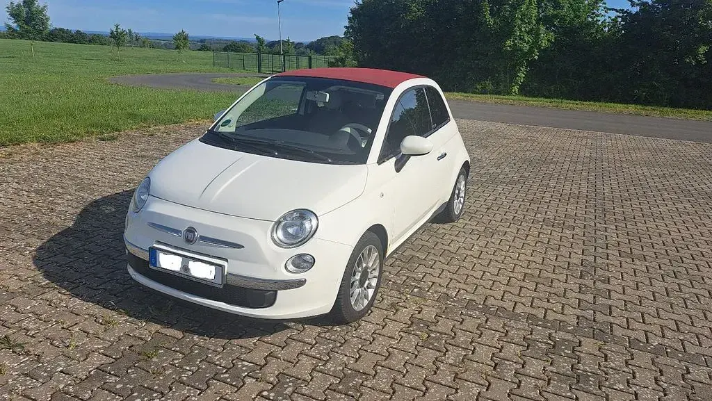 Gebraucht Fiat 500C Lounge 95 PS (69 kW) 2012 Weiß Cabrio