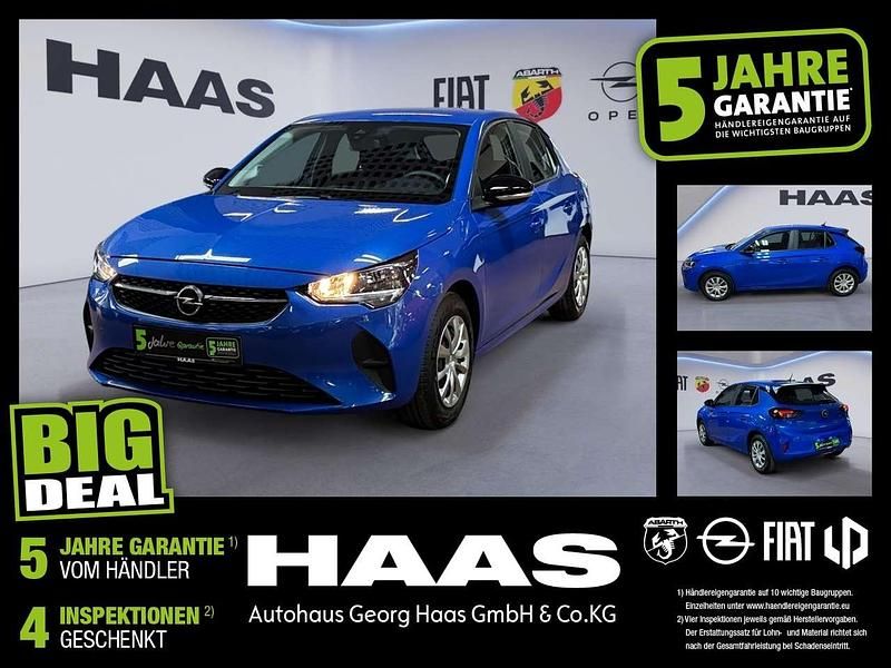 Perl blau/voltaik blau Gebraucht 2022 Opel Corsa Edition Kleinwagen | 12.490 € (Guter Preis) - Bild 1/4