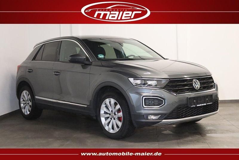 Indiumgrau metallic Gebraucht 2020 VW T-Roc Sport SUV | 17.700 € (Superpreis) - Bild 1/4