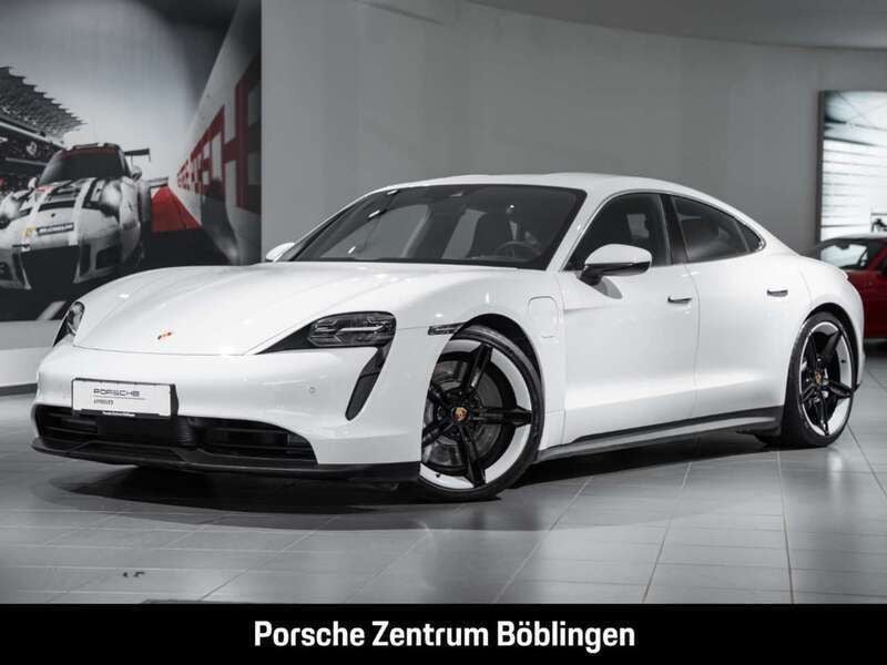 Weiss Gebraucht 2022 Porsche Taycan 4S Limousine | 72.880 € (Guter Preis) - Bild 1/4