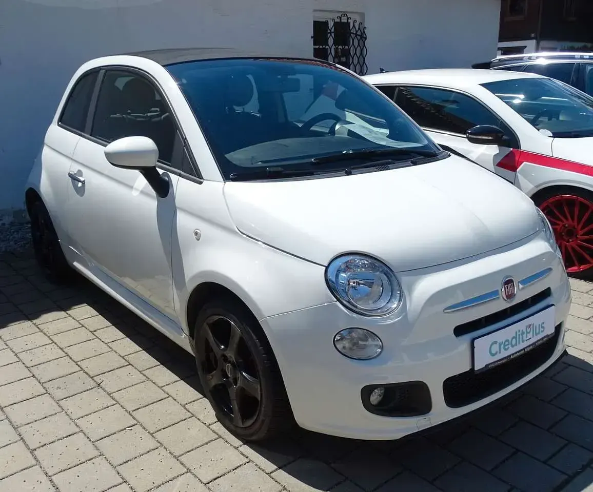 Gebraucht Fiat 500S S 105 PS (77 kW) 2015 Bianco bianco/ bossa nova/calc Cabrio