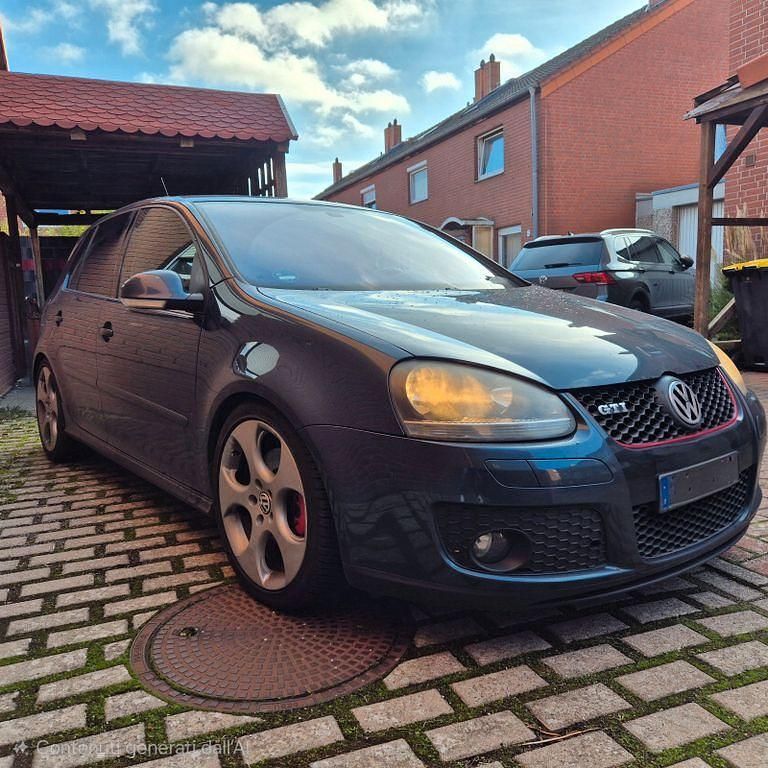 Blau Gebraucht 2008 VW Golf VI GT Limousine | 6.399 € (Guter Preis) - Bild 1/4