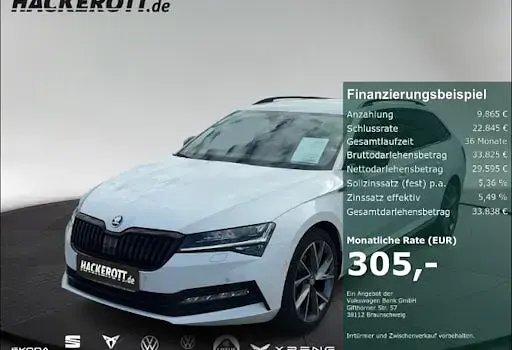Gebraucht Skoda Superb SportLine 360 PS (264 kW) 2024 Kombi
