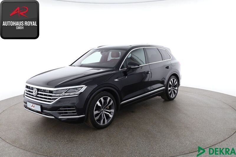 Schwarz Gebraucht 2021 VW Touareg R-line SUV | 42.780 € (Guter Preis) - Bild 1/4