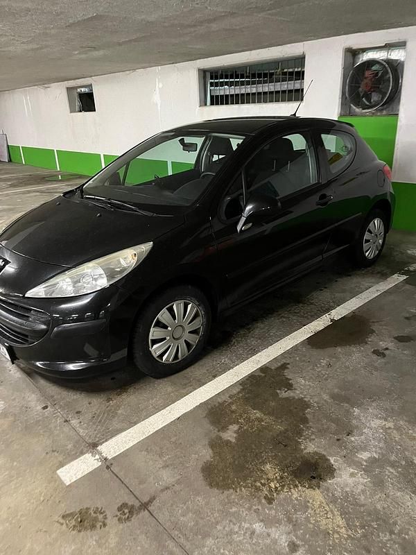 Gebraucht Peugeot 207 2008 Schwarz Kleinwagen