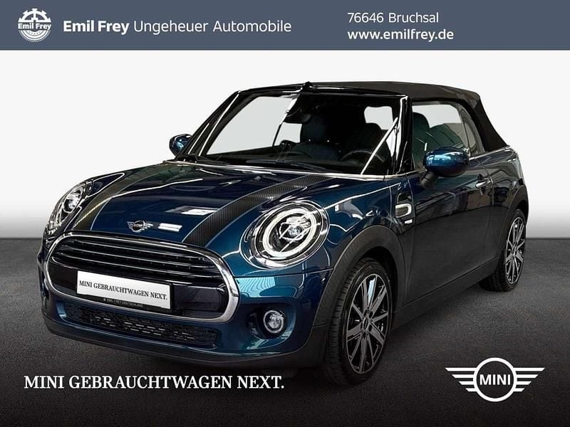Deep laguna metallic Gebraucht 2021 Mini Cooper Cabriolet Cabrio | 23.360 € (Fairer Preis) - Bild 1/3