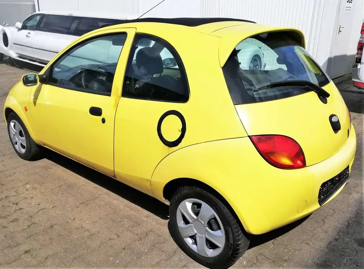 Gebraucht Ford Ka 60 PS (44 kW) 2003 Gelb Kleinwagen