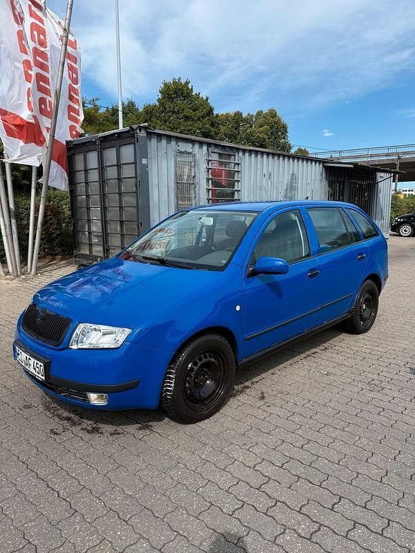Blau Gebraucht 2003 Skoda Fabia Kombi | 1.190 € (Fairer Preis) - Bild 1/4