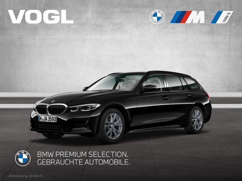 Saphirschwarz Gebraucht 2022 BMW 320 Sport Line Kombi | 32.990 € (Fairer Preis) - Bild 1/4