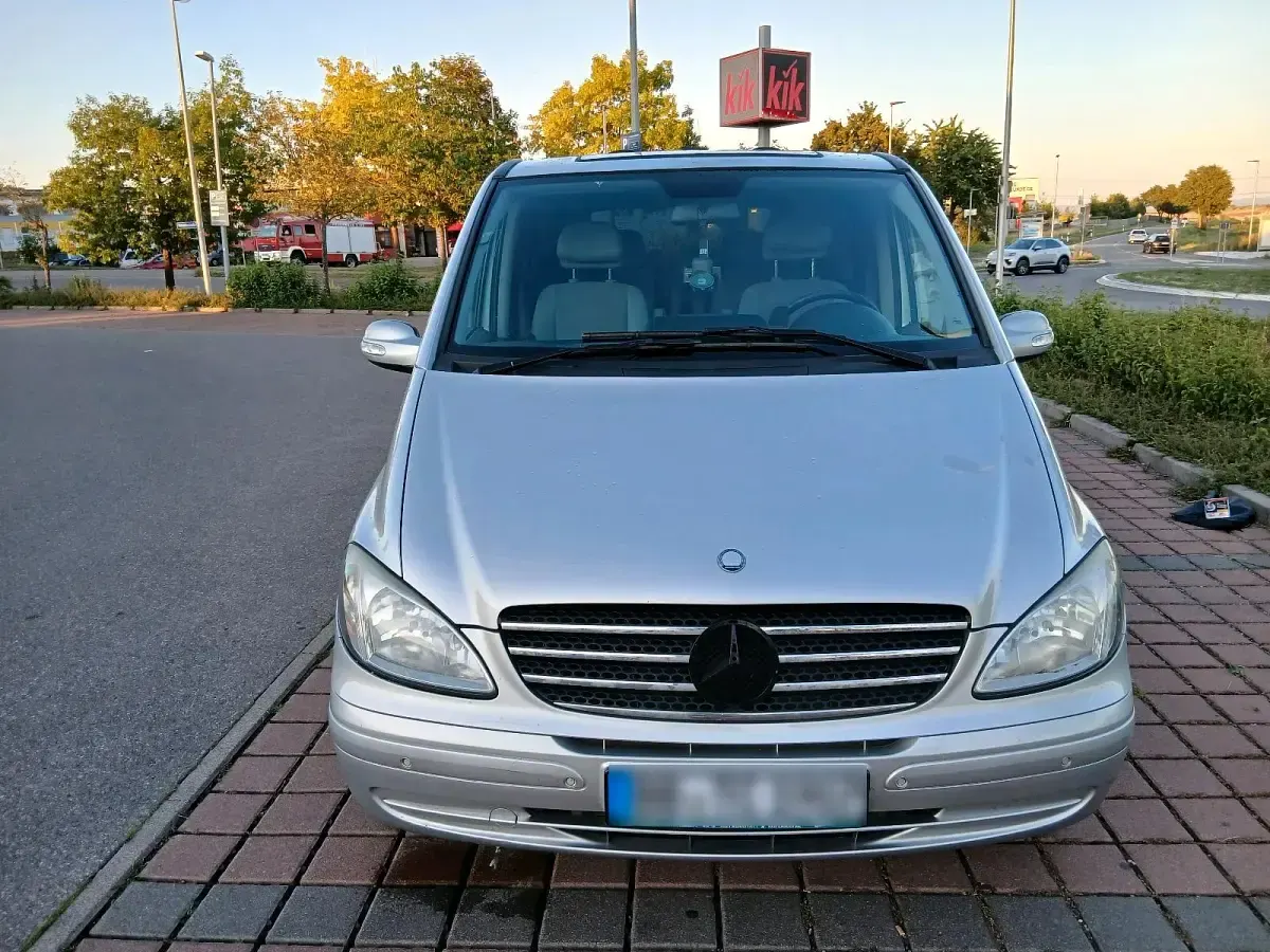 Gebraucht Mercedes Viano 204 PS (150 kW) 2006 Silber Van / Kleinbus