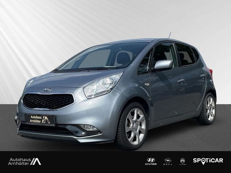 Silber Gebraucht 2018 Kia Venga DREAM-TEAM Edition Kleinwagen | 14.280 € (Fairer Preis) - Bild 1/4