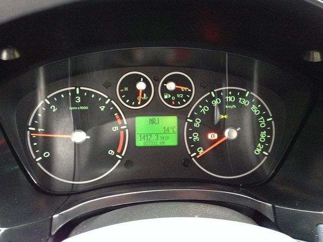 Gebraucht Ford Transit Trend 75 PS (55 kW) 2012 Blau metallic Van / Kleinbus