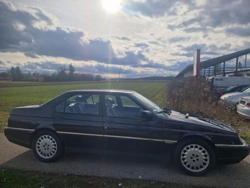Gebraucht Alfa Romeo 164 Super 179 PS (131 kW) 1994 Schwarz Limousine