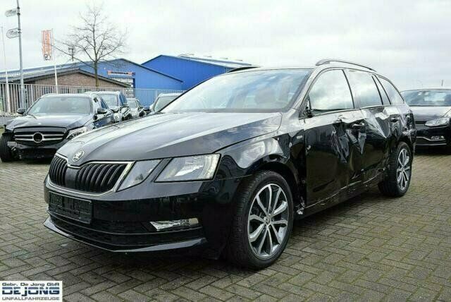 Gebraucht Skoda Octavia Soleil 150 PS (110 kW) 2019 Schwarz metallic Kombi