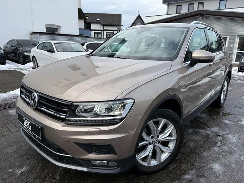 Gebraucht VW Tiguan Highline 150 PS (110 kW) 2017 Beige SUV
