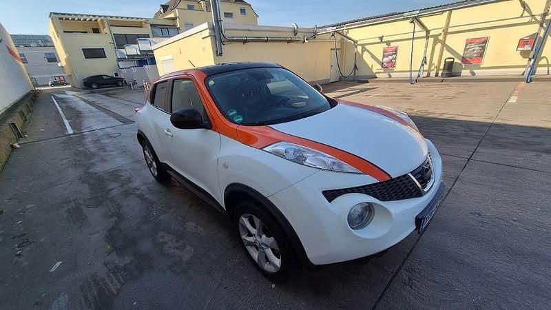 Gebraucht Nissan Juke Acenta 117 PS (86 kW) 2012 Weiß SUV