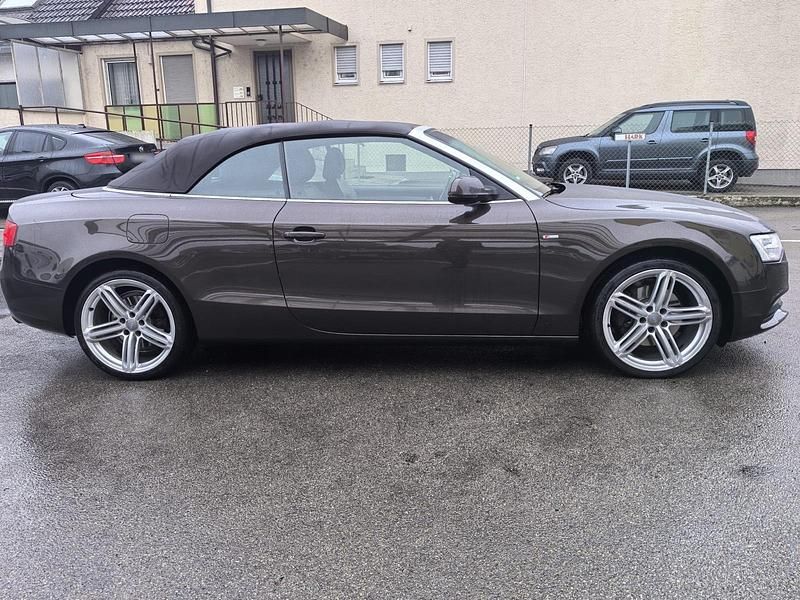 Gebraucht Audi A5 Cabriolet 211 PS (155 kW) 2013 Braun Cabrio