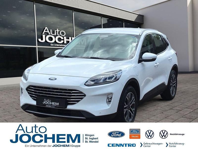 Weiß Gebraucht 2021 Ford Kuga Titanium SUV | 25.555 € (Fairer Preis) - Bild 1/4