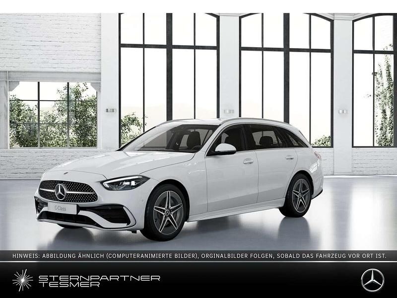 Unilack polarweiß Gebraucht 2025 Mercedes C300 AMG Kombi | 45.480 € (Fairer Preis) - Bild 1/3