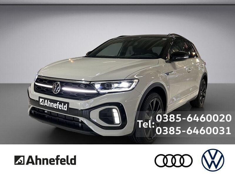 Grau Gebraucht 2024 VW T-Roc R-line SUV | 38.950 € (Teuer) - Bild 1/4