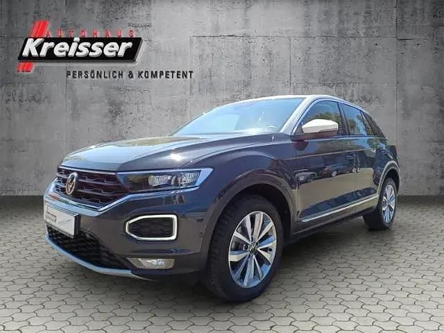 Gebraucht VW T-Roc Style 110 PS (80 kW) 2021 Grau (uranograu/pure white) SUV