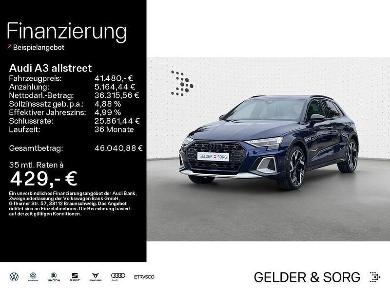 Navarrablau metallic Gebraucht 2025 Audi A3 Sport Limousine | 41.480 € (Fairer Preis) - Bild 1/4