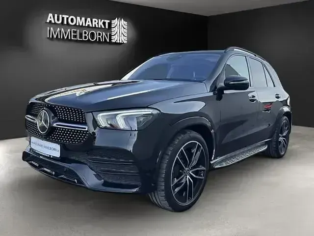 Gebraucht Mercedes GLE580 511 PS (375 kW) 2021 Schwarz obsidianschwarz  metalliclack metallic SUV