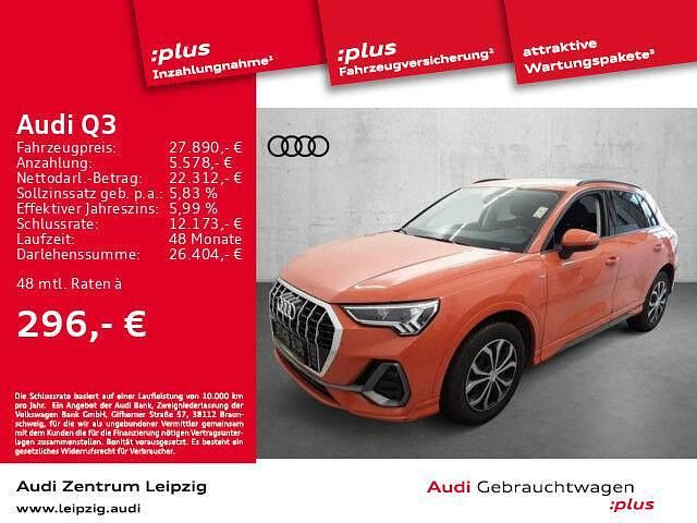 Pulsorange Gebraucht 2021 Audi Q3 Comfort SUV | 27.890 € (Fairer Preis) - Bild 1/1
