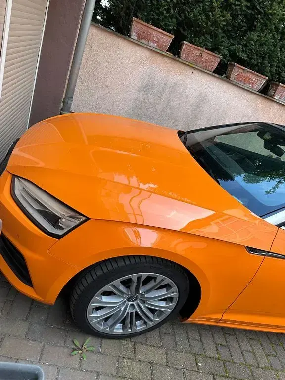 Gebraucht Audi A5 Cabriolet 190 PS (139 kW) 2018 Orange Cabrio