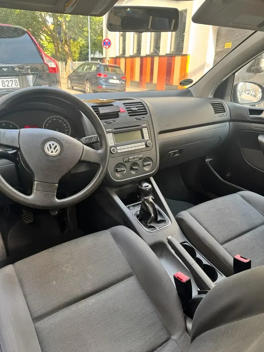 Gebraucht VW Golf V 102 PS (75 kW) 2008 Schwarz Kleinwagen