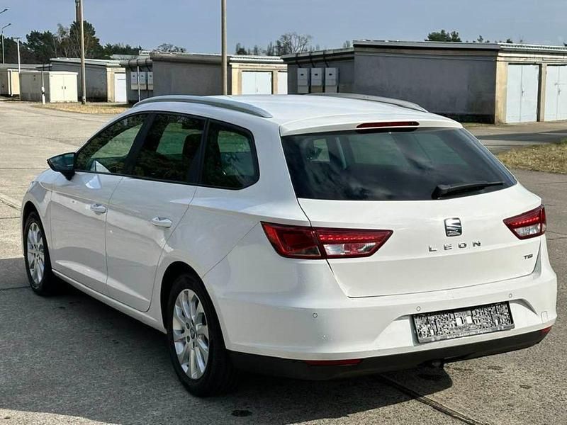Gebraucht Seat Leon 125 PS (91 kW) 2014 Weiß Kombi