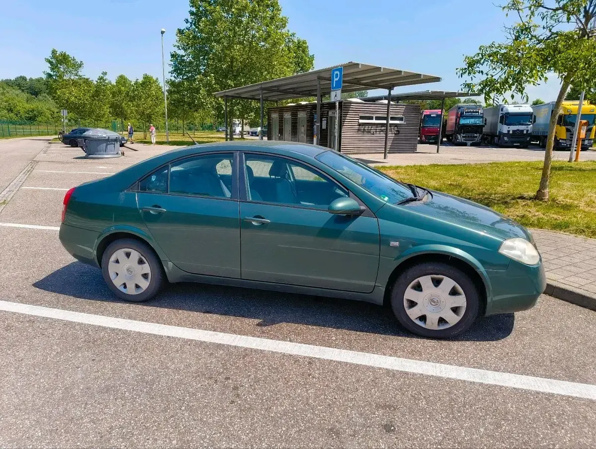 Gebraucht Nissan Primera 115 PS (84 kW) 2002 Grün Limousine