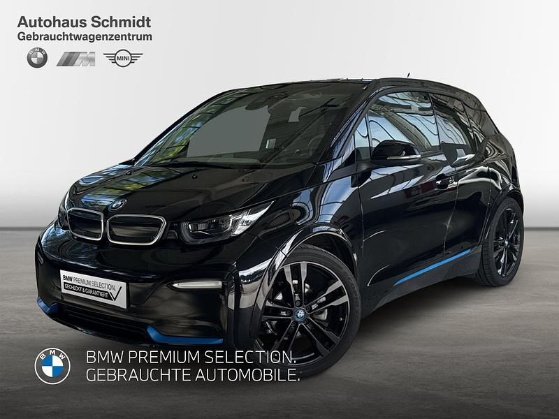 Fluid black mit akzent bmw i blau Gebraucht 2021 BMW i3 Kleinwagen | 21.160 € (Etwas zu teuer) - Bild 1/4