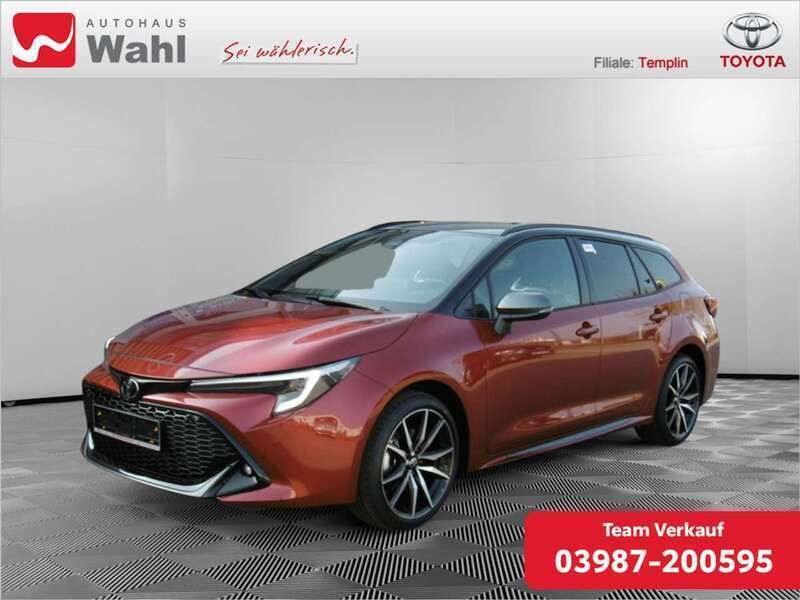 Metal oxide (4z3)/ black mica Gebraucht 2025 Toyota Corolla Sport Kombi | 36.900 € (Teuer) - Bild 1/4