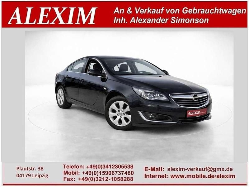 Gebraucht Opel Insignia 170 PS (125 kW) 2015 Graphitschwarz/carbon flash/mi Limousine