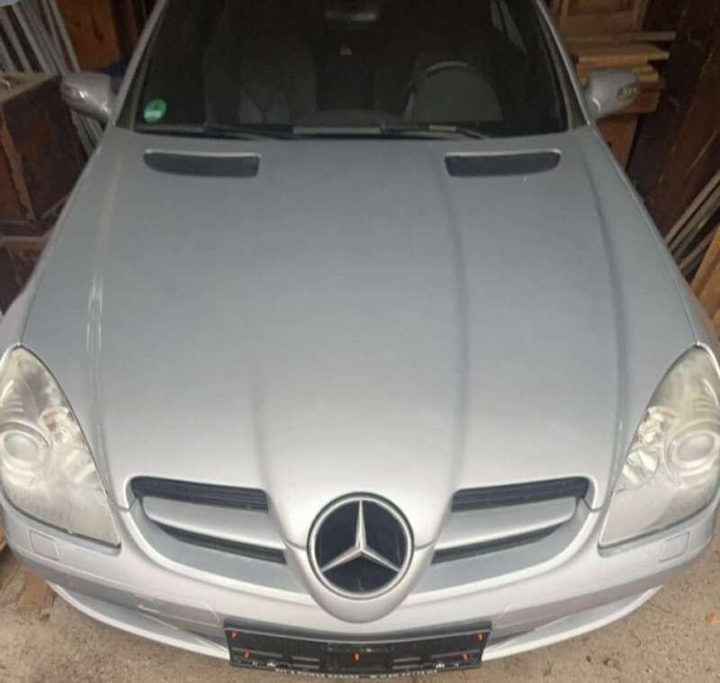 Silber Gebraucht 2005 Mercedes SLK350 Cabrio | 14.500 € (Fairer Preis) - Bild 1/4