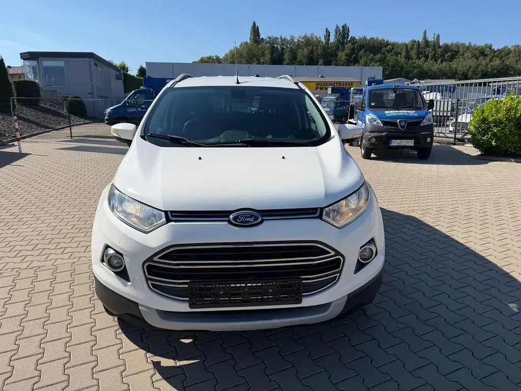 Gebraucht Ford Ecosport Titanium 125 PS (91 kW) 2016 Weiß SUV