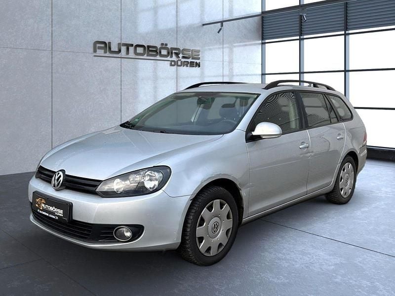 Silber Gebraucht 2012 VW Golf VI Kombi | 4.500 € (Superpreis) - Bild 1/4