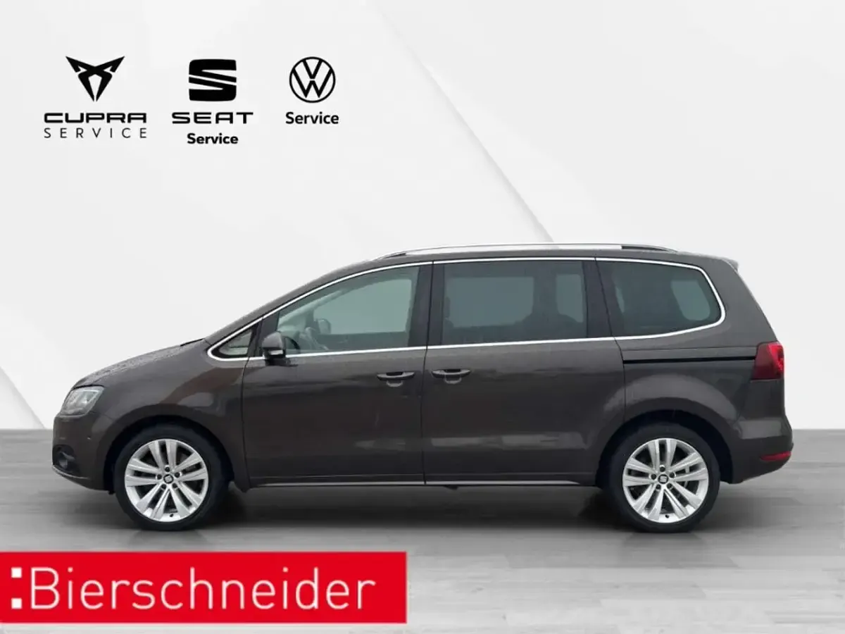 Gebraucht Seat Alhambra XCELLENCE 150 PS (110 kW) 2021 Braun Van / Kleinbus
