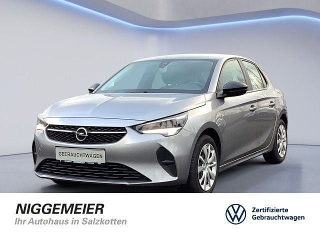 Grau Gebraucht 2021 Opel Corsa Edition Kleinwagen | 14.860 € (Guter Preis) - Bild 1/4