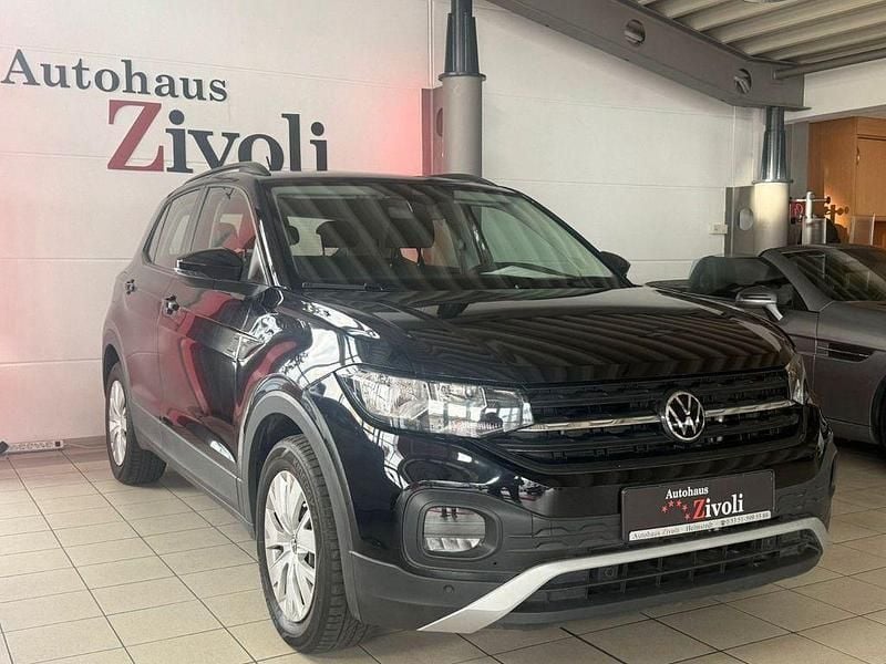 Schwarz Gebraucht 2022 VW T-Cross SUV | 16.840 € (Guter Preis) - Bild 1/4