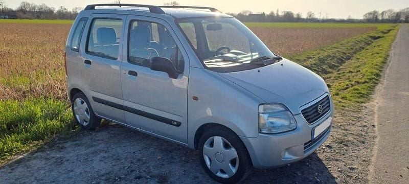 Gebraucht Suzuki Wagon R+ 76 PS (55 kW) 2001 Silber Van / Kleinbus