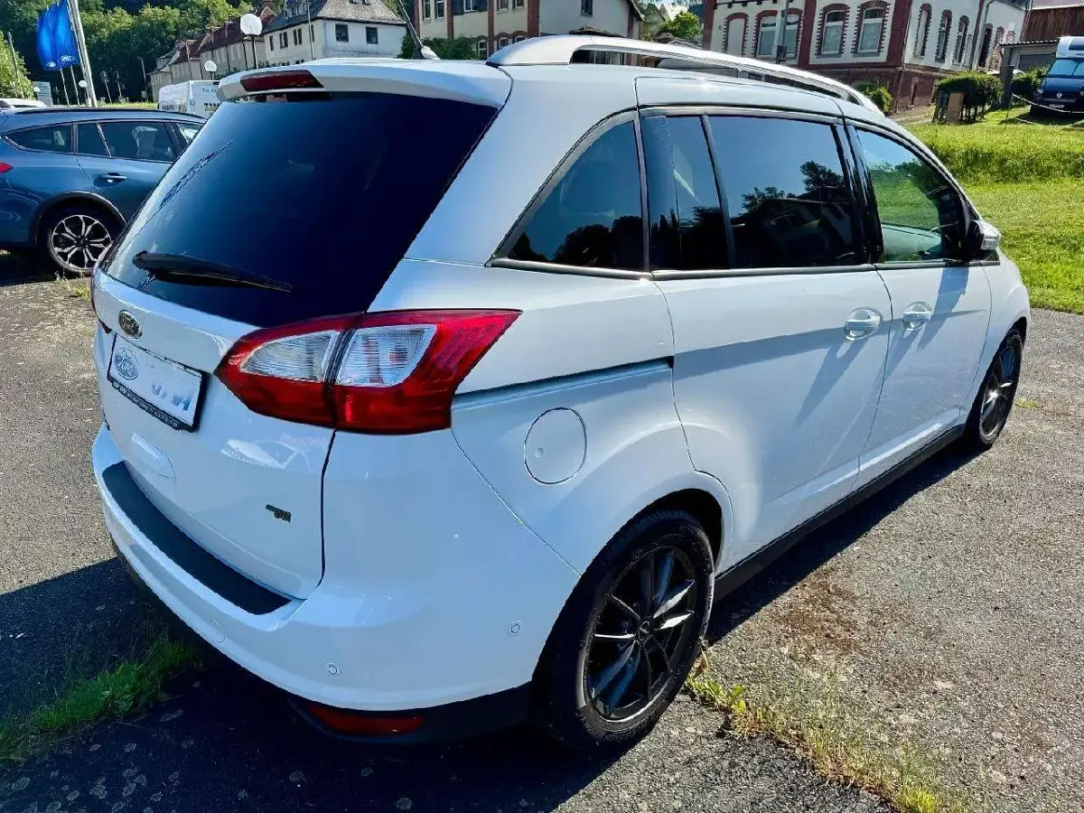 Gebraucht Ford Grand C-Max Cool & Connect 125 PS (91 kW) 2019 Weiß Van / Kleinbus